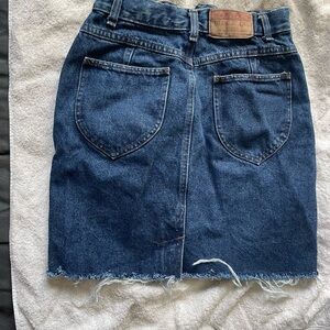 Calvin Klein Denim Skirt Vintage